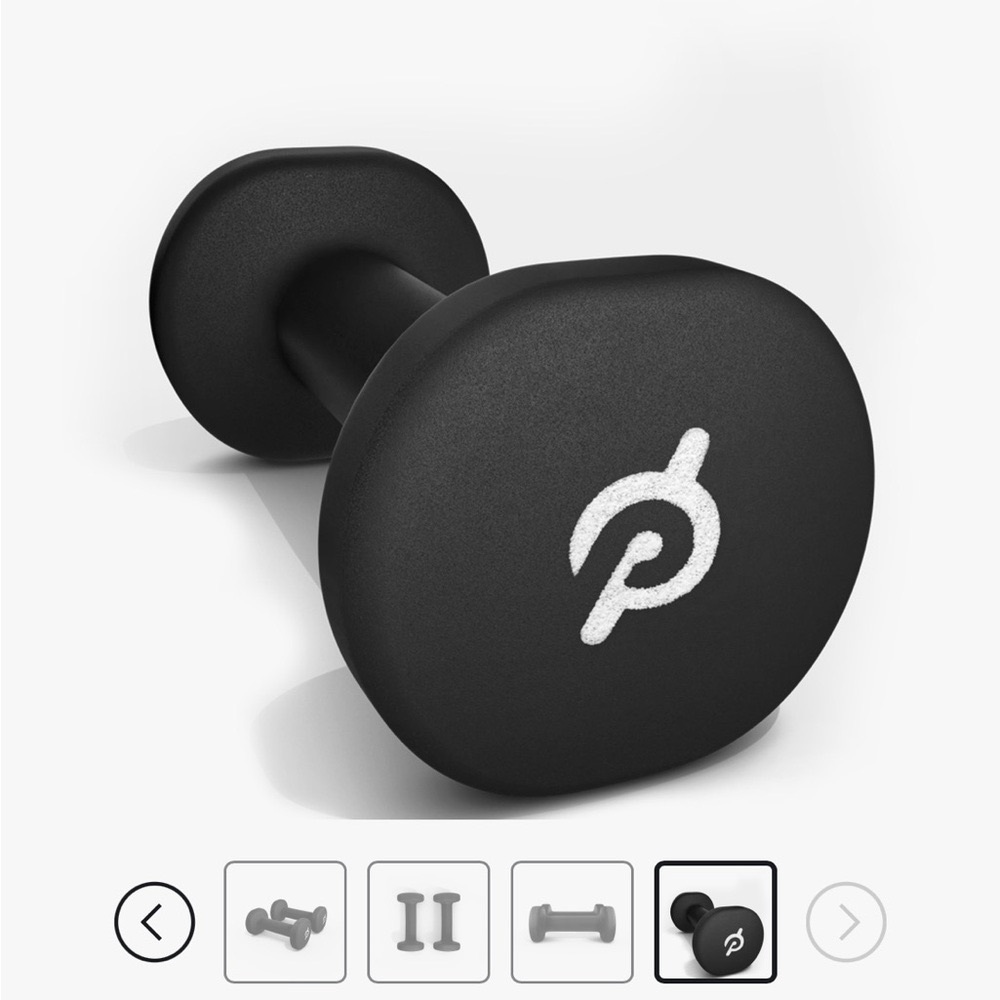 Peloton 3lb Fitness Dumbbells NEW in box
